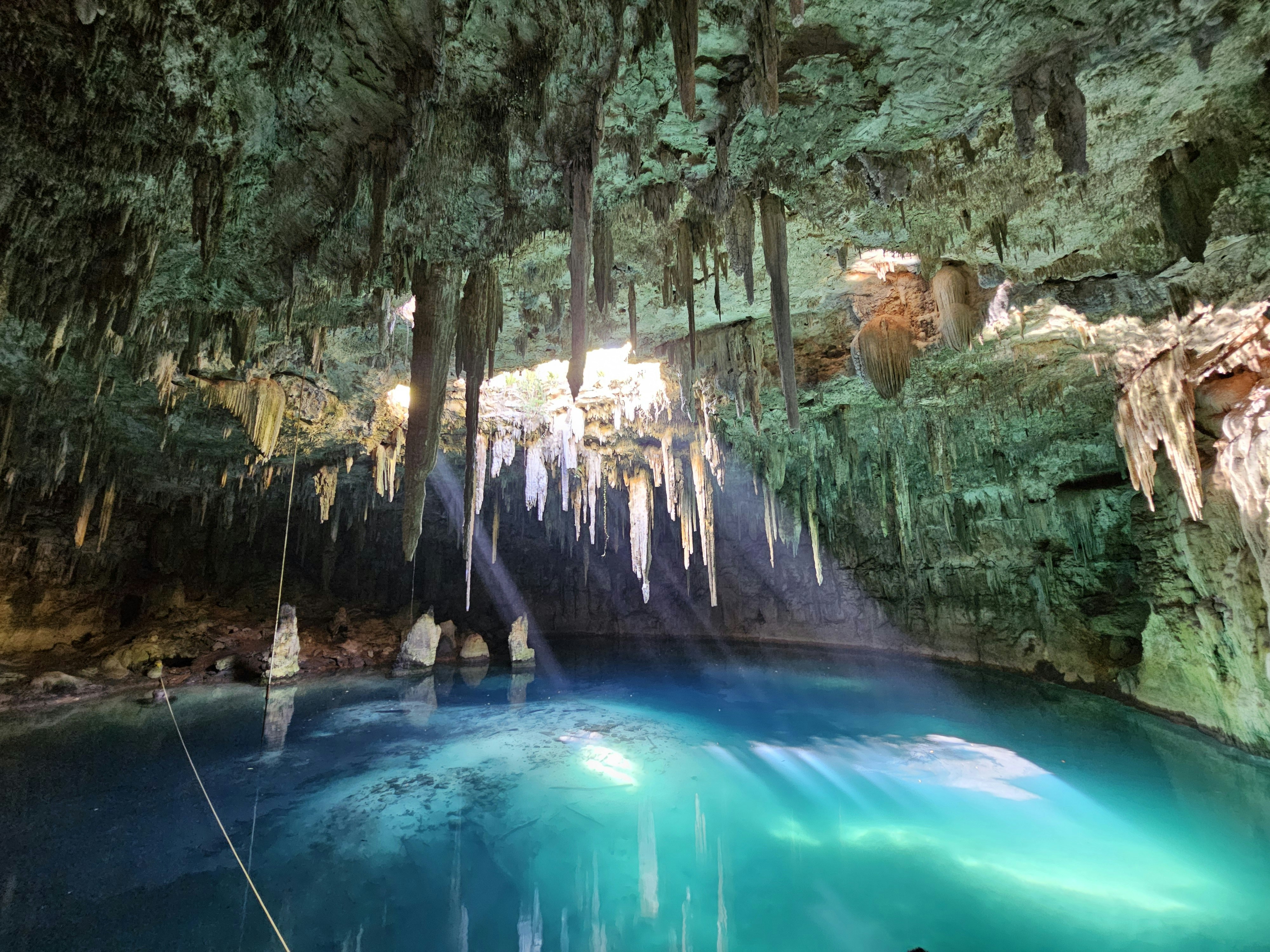 Cenote near Merida, Yucatan